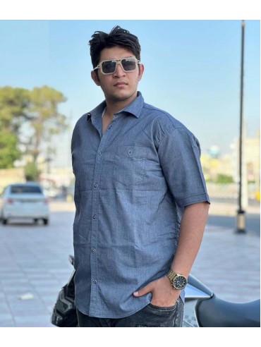 پیراهن نخی سایز بزرگ کد 2648